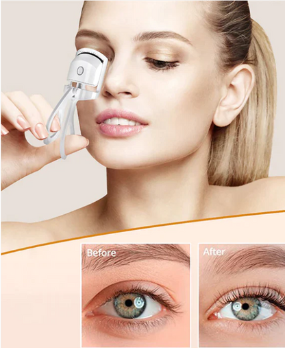 LashLuxe™ Heated Eyelash Curler - Voor perfecte natuurlijke wimpers!